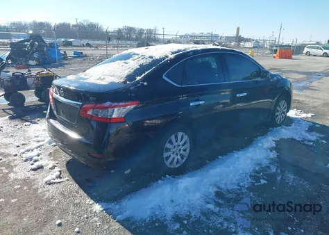 2015 Nissan Sentra Sv from USA, damaged, VIN 3N1AB7AP5FY267414